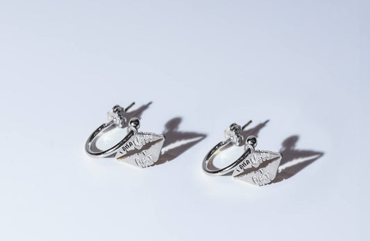 Coppia charm bacio per orecchino